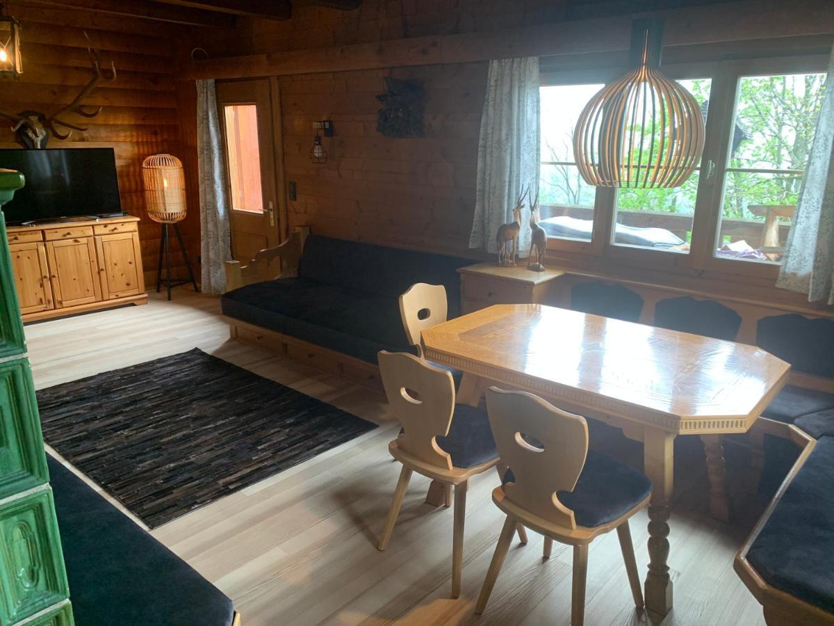 Ferienwohnungen Im Blockhaus Metzler Schwarzenberg im Bregenzerwald Dış mekan fotoğraf