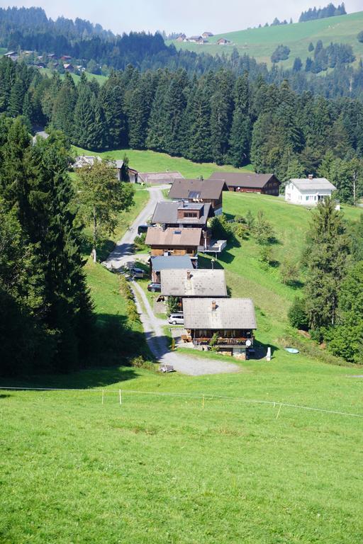 Ferienwohnungen Im Blockhaus Metzler Schwarzenberg im Bregenzerwald Dış mekan fotoğraf